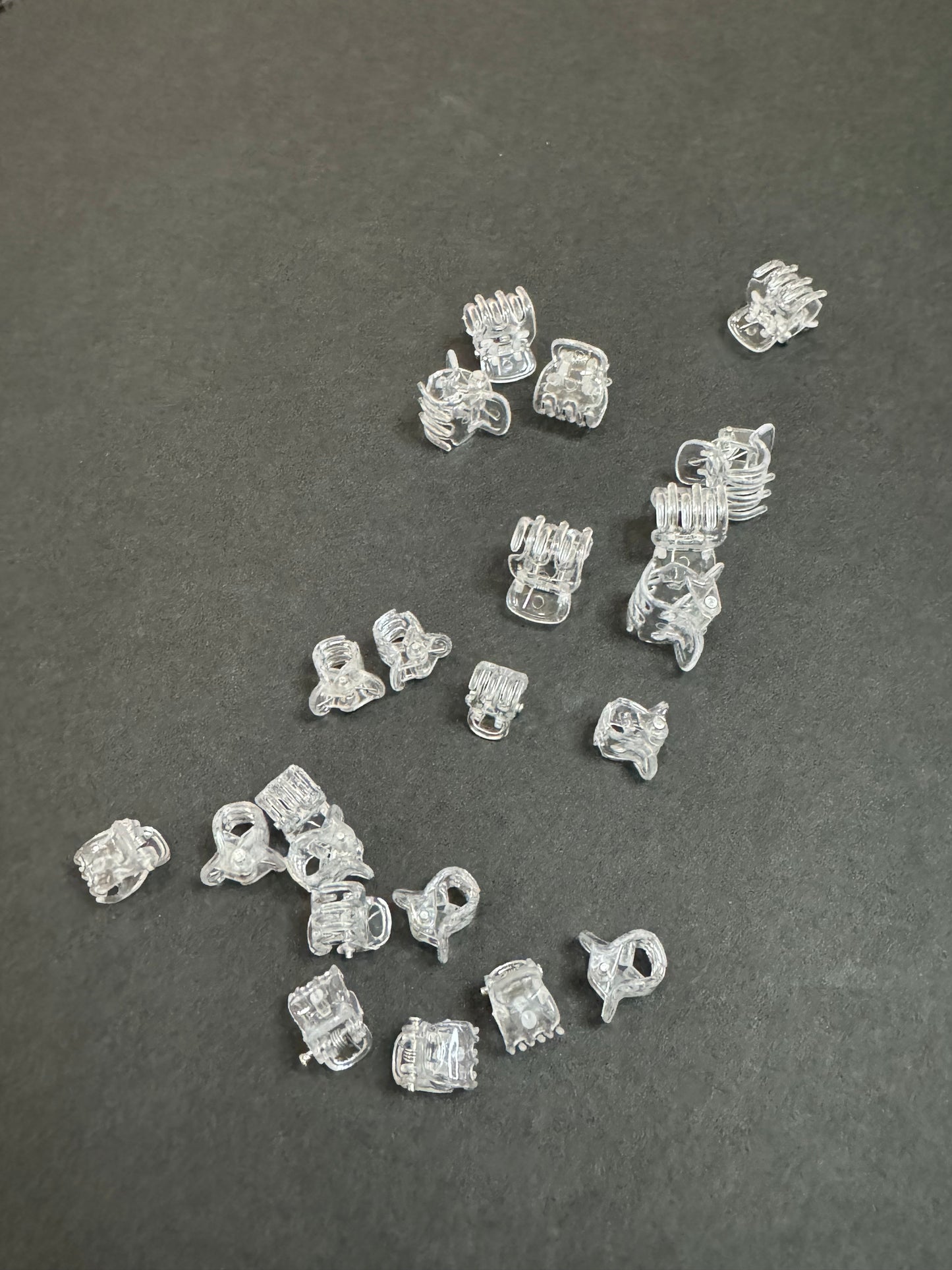 Mini Clear Plant Clips | Hoya Clear Clips | Trellis Clips | Clear Clips Plants | Clear Mini Orchid Clips | Small Transparent Garden Clips
