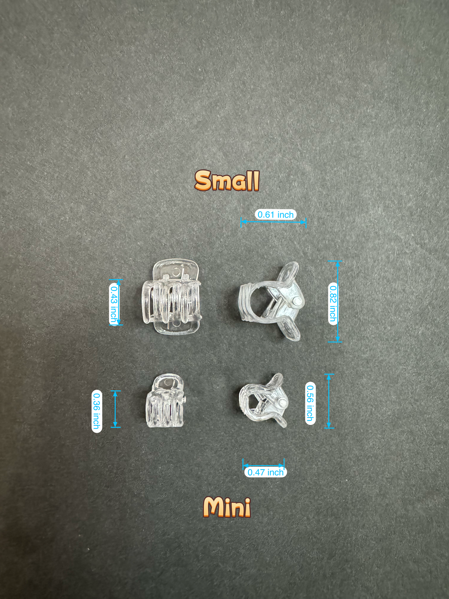 Mini Clear Plant Clips | Hoya Clear Clips | Trellis Clips | Clear Clips Plants | Clear Mini Orchid Clips | Small Transparent Garden Clips