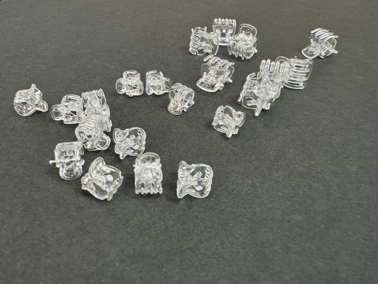 Mini Clear Plant Clips | Hoya Clear Clips | Trellis Clips | Clear Clips Plants | Clear Mini Orchid Clips | Small Transparent Garden Clips