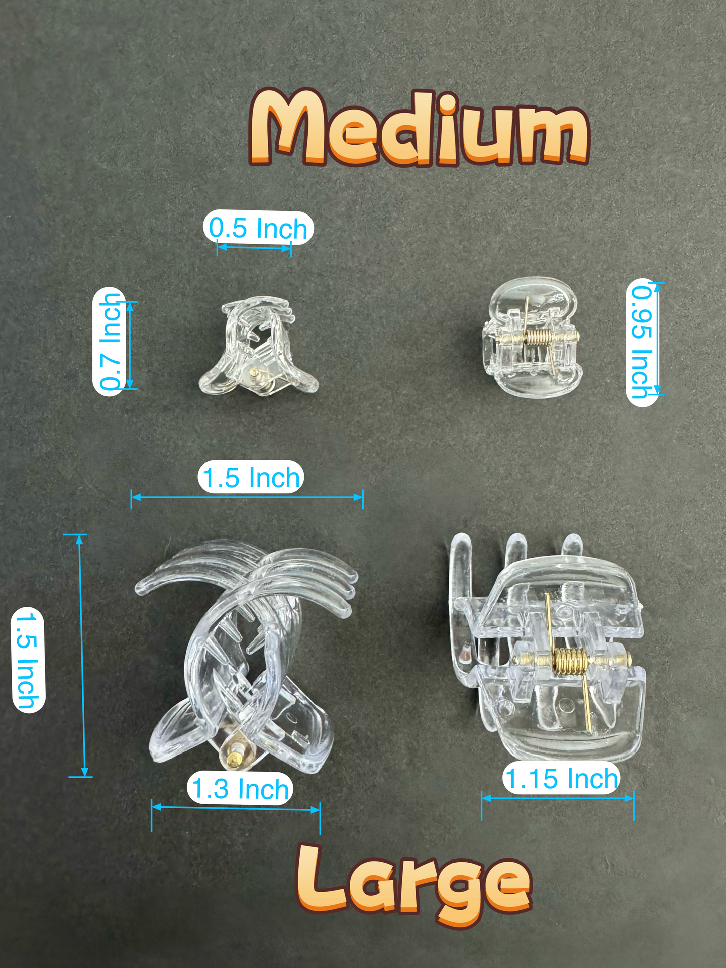 Mini Clear Plant Clips | Hoya Clear Clips | Trellis Clips | Clear Clips Plants | Clear Mini Orchid Clips | Small Transparent Garden Clips