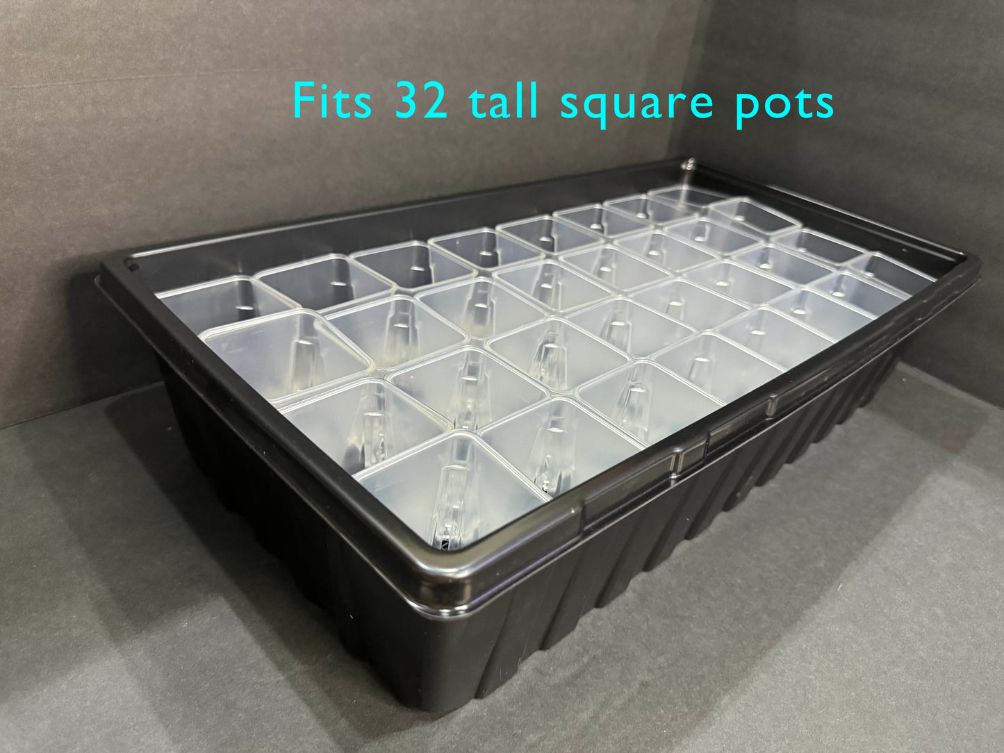 Durable Deep Plant Tray for Seedlings, Cuttings, and Hydroponics - Ideal Gardening Tray