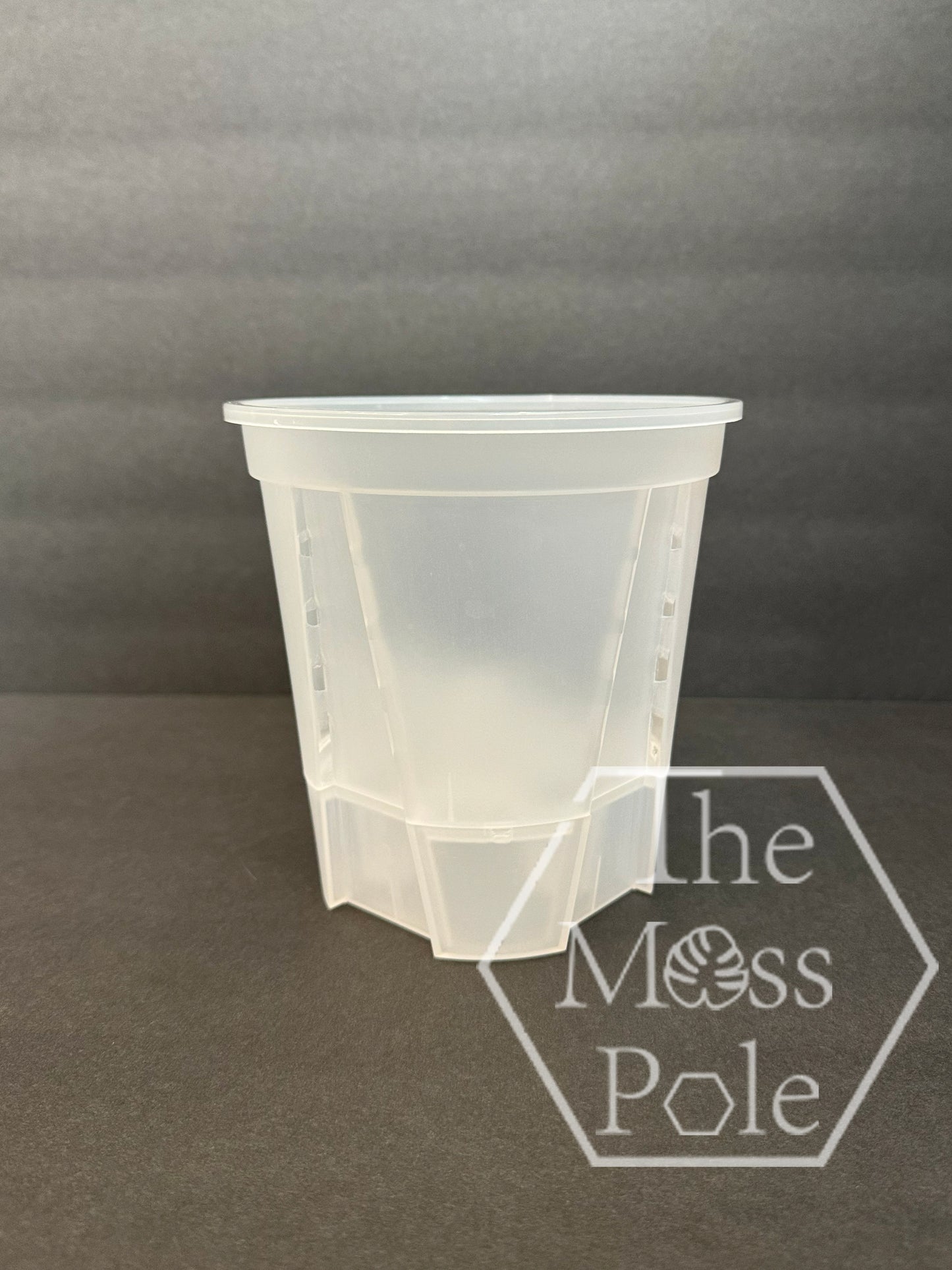 Clear Self-Watering Pot – 4" 5" 6" 7" 8" Sizes | Transparent Plastic Planter for Indoor Plants | Optional Wick + O-Ring