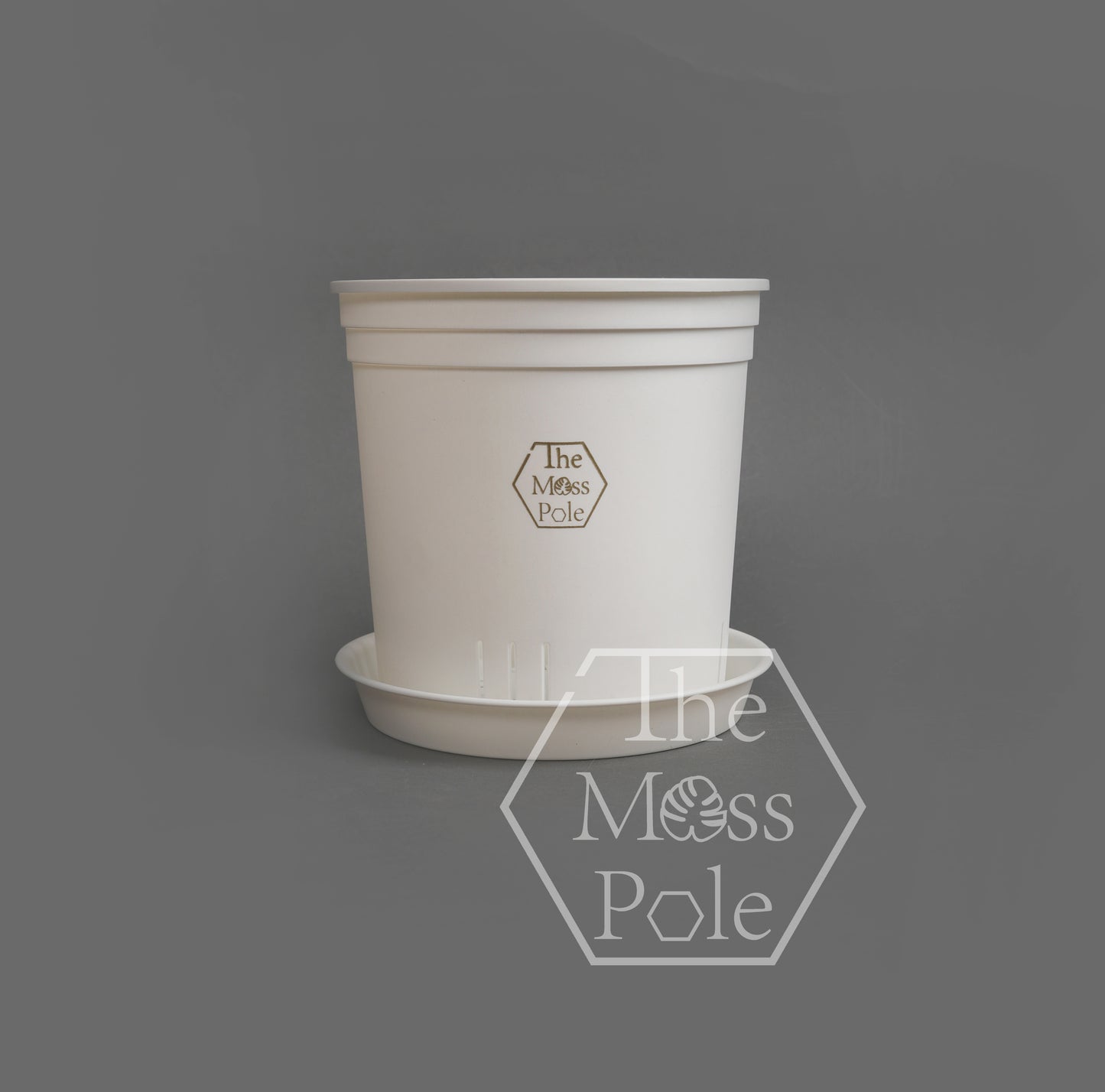 High quality Clear pot with good drainage 1 gallon planter pot