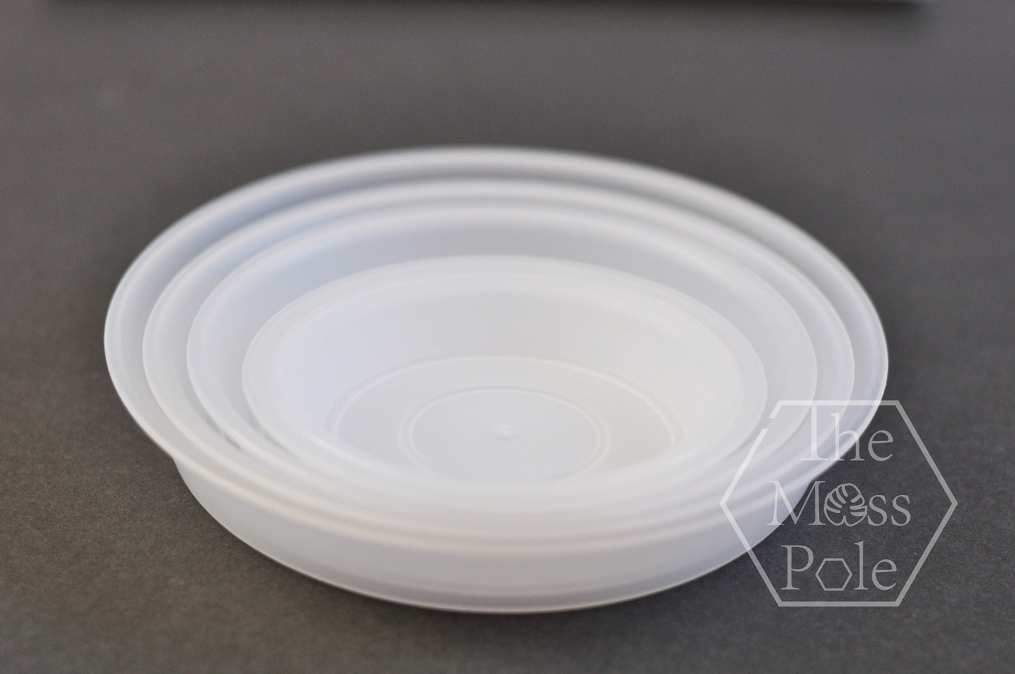 Clear Saucer | Thick | Heavy Duty