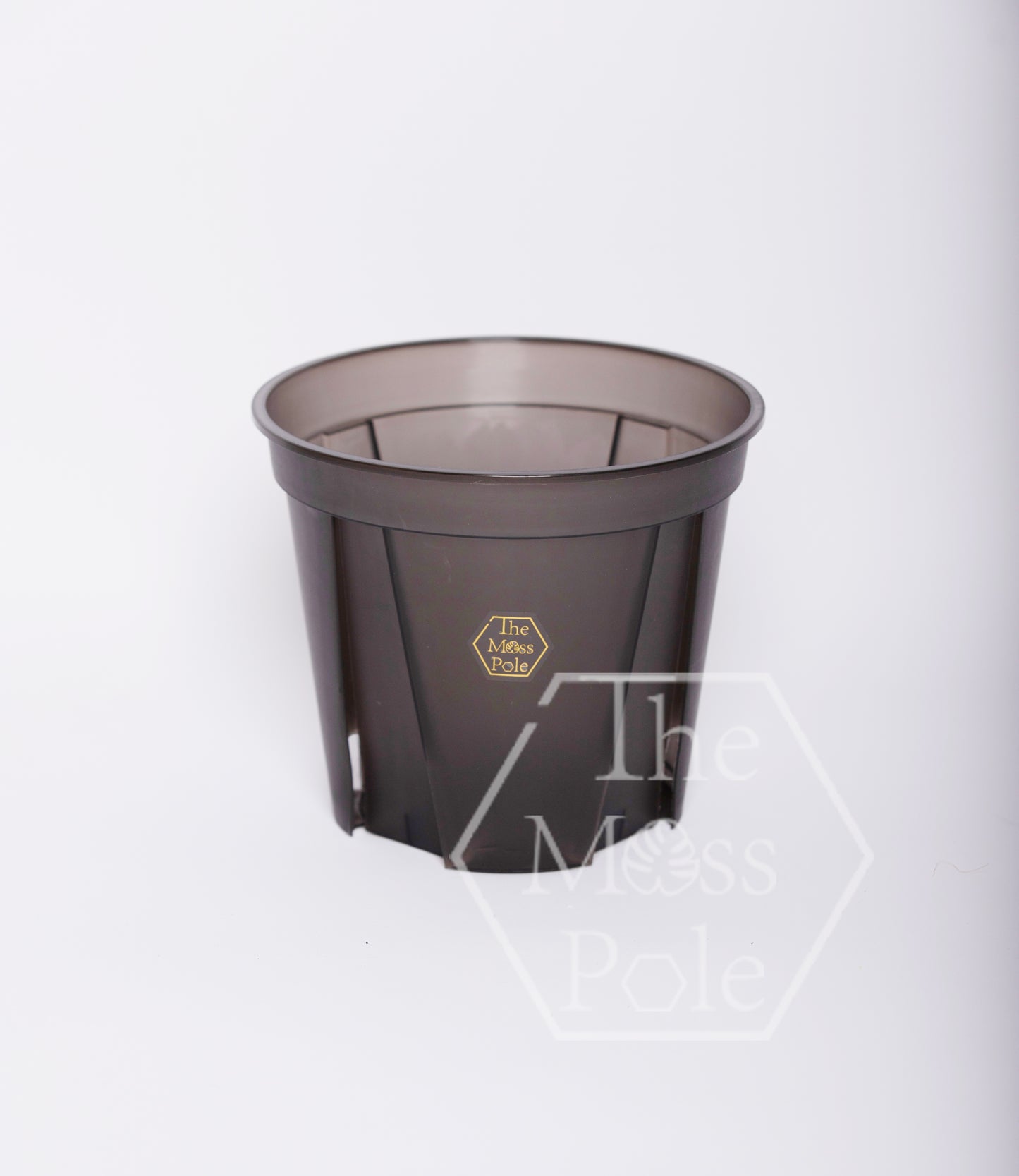 High quality black clear pot with good drainage! 5 inch clear pot 6 inch 7 inch clear pot