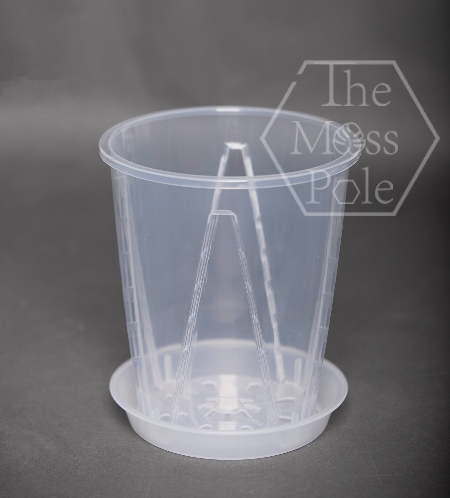 High-Quality Tall Clear Pot with Excellent Drainage β Multi Sizes Available (4" to 11")