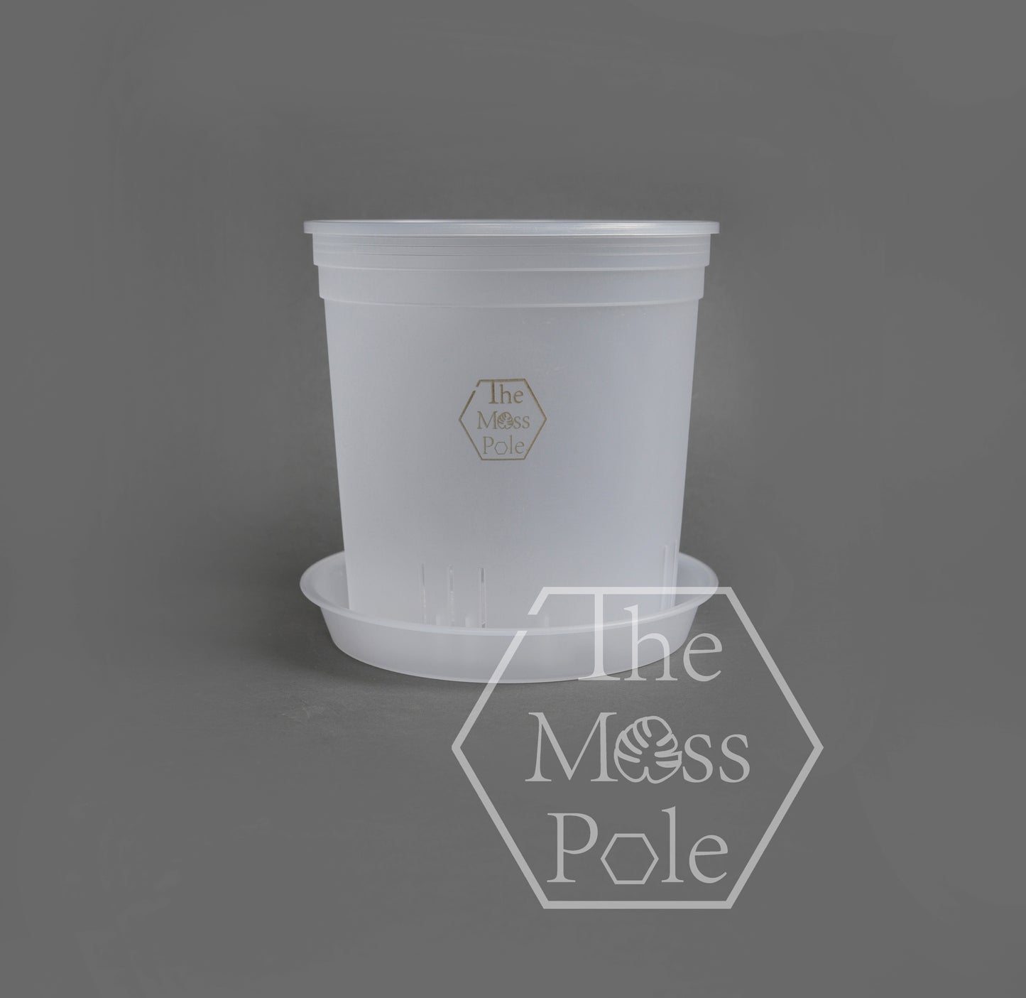 High quality Clear pot with good drainage 1 gallon planter pot