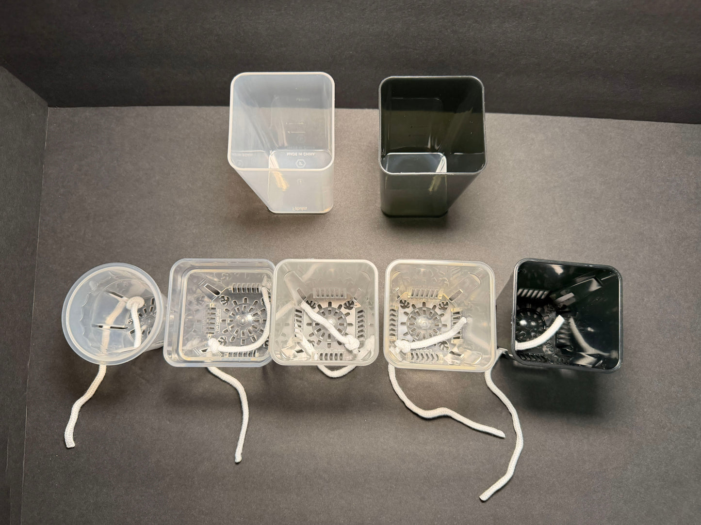 Self Watering Small Planter Pot | Semi-Transparent Hydro Pot | LECA PON Semi-Hydro Planter | Colorful Propagation Pot for Indoor Plants