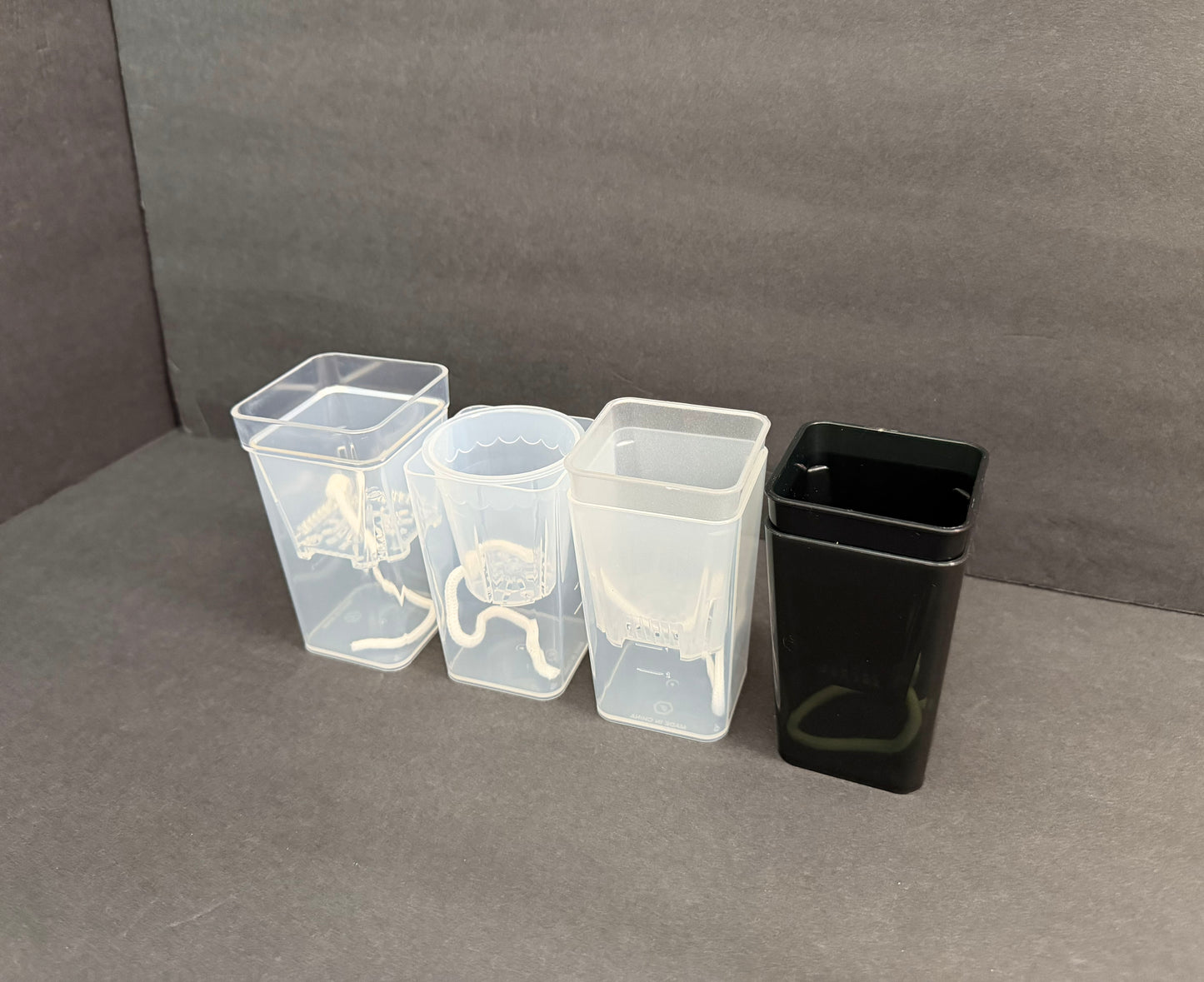 Self Watering Small Planter Pot | Semi-Transparent Hydro Pot | LECA PON Semi-Hydro Planter | Colorful Propagation Pot for Indoor Plants