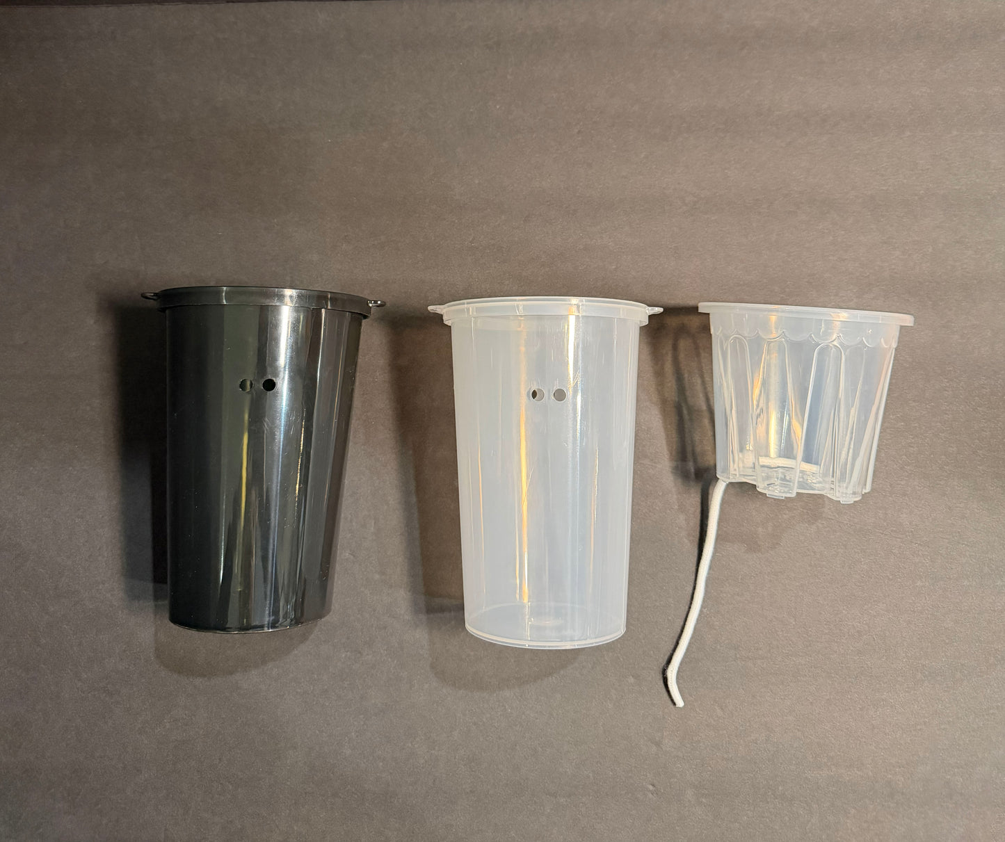 4-Inch Tall Water Reservoir | Fits All Our 4” Pots | Optional Humidity Dome & Hanging Basket