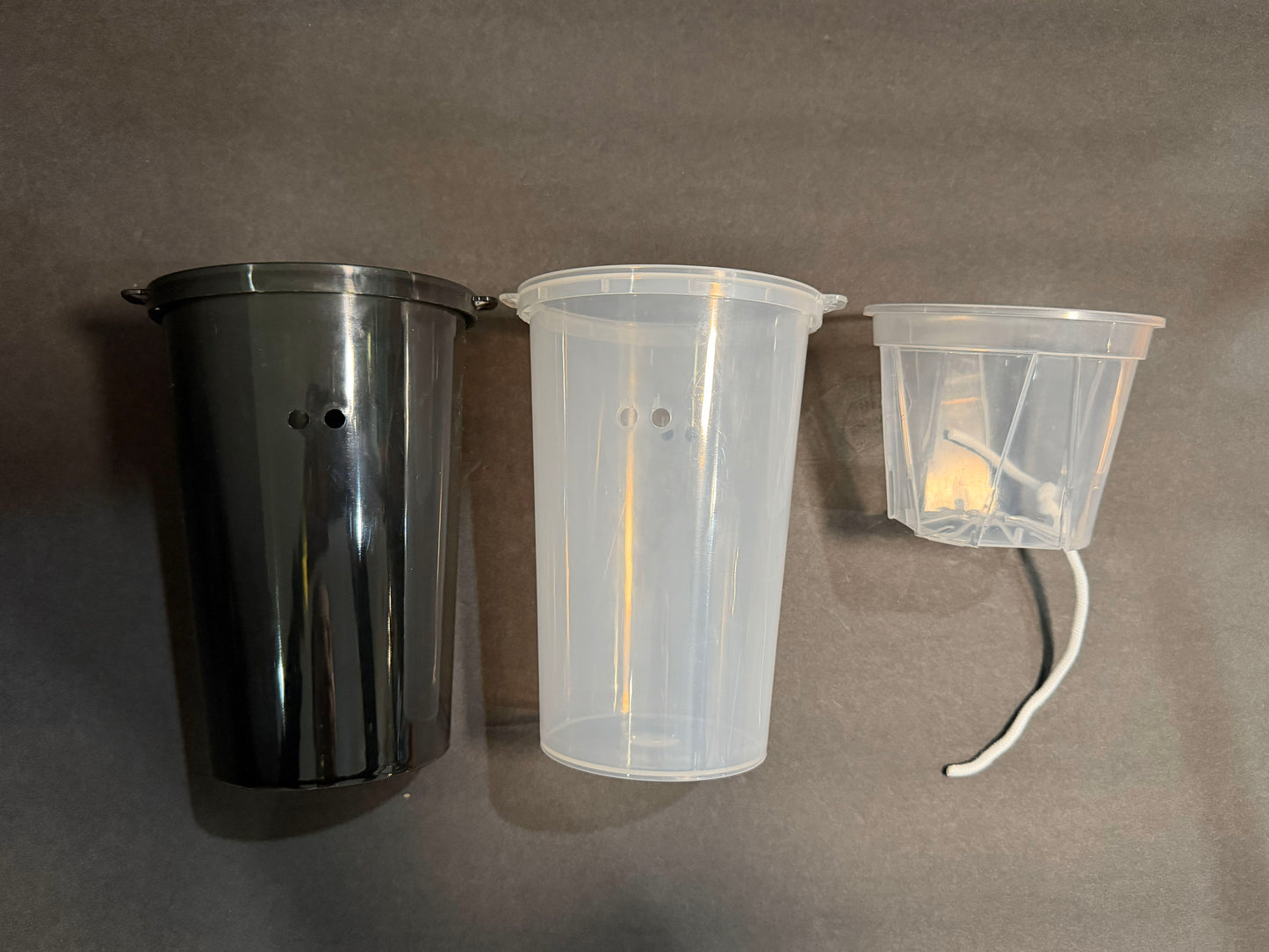 4-Inch Tall Water Reservoir | Fits All Our 4” Pots | Optional Humidity Dome & Hanging Basket