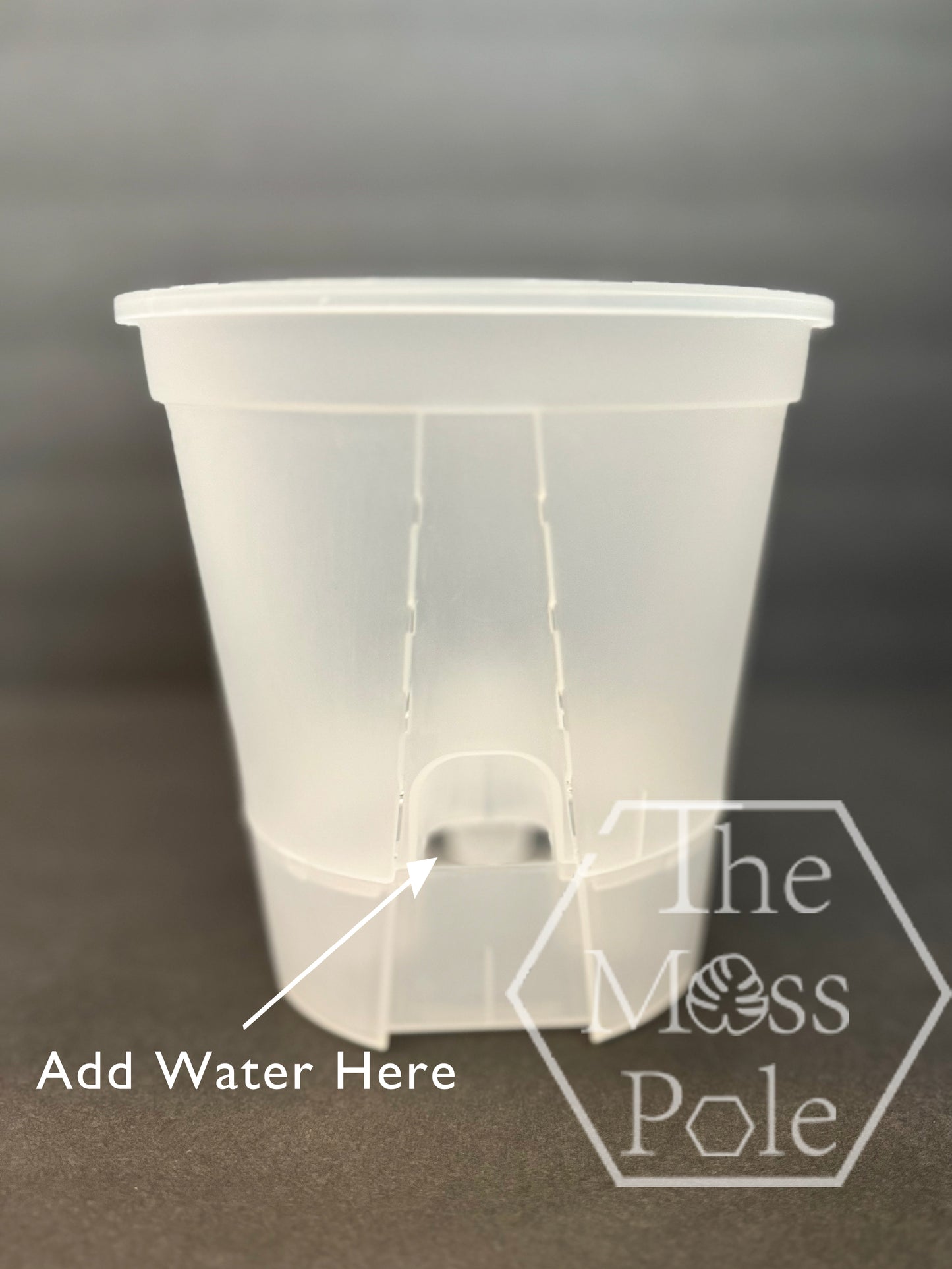 High quality 5 Inch 6 Inch 7 Inch Clear Self Watering pot with good airflow