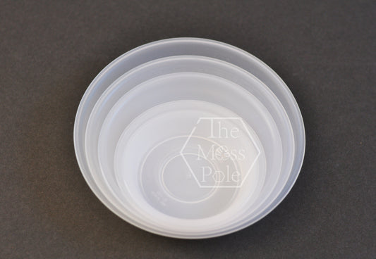 Clear Saucer | Thick | Heavy Duty